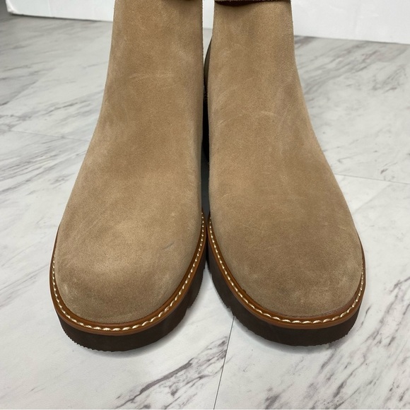 New! Naturalizer Dasha Tan Suede Bootie 9 1/2 - Picture 10 of 14